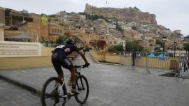 Mardin’de “Eski Mardin Sokakları Ulusal Dağ Bisikleti Kupası” düzenlendi