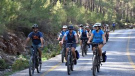 Muğla’nın bisiklet rotaları yabancı turizm acentelerine tanıtıldı
