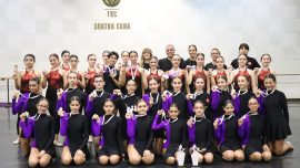 Türk dansçılar Üsküp’teki yarışmada gururlandırdı