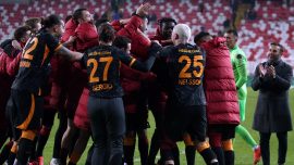 Galatasaray’da liderlik sevinci