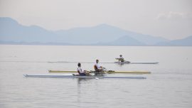 Akdeniz Kupası Kürek Yarışları Köyceğiz Gölü’nde gerçekleştirildi