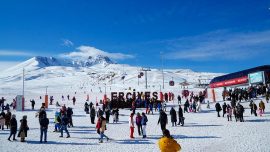 Erciyes Dünya Kar Motosikleti Şampiyonası’na hazırlanıyor