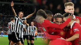 İngiltere Lig Kupası’nda Manchester United ve Newcastle United yarı finalde