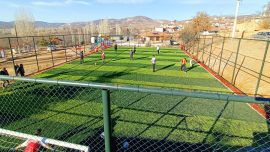 Konya Hüyük’te 10 mahalleye 10 spor tesisi tamamlandı