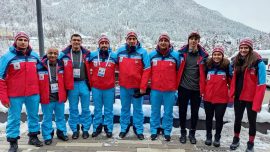 Milli alp disiplini sporcuları İtalya’da madalya istiyor