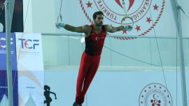Milli cimnastikçi İbrahim Çolak Avrupa ve dünya şampiyonasına dikkat çekti