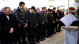 Süleyman Hurma’nın annesi son yolculuğuna uğurlandı