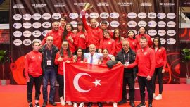 23 Yaş Altı Kadın Güreş Milli Takımı’ndan Avrupa ikinciliği