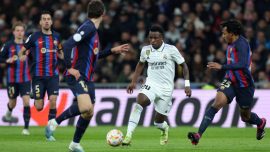 Barcelona Bernabeu’da avantajı yakaladı