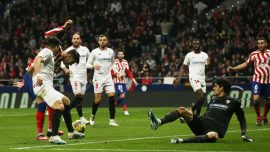 Fenerbahçe’nin rakibi Sevilla, Atletico’dan fark yedi