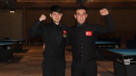 Avrupa Bilardo Şampiyonası’nda milli sporcular altın ve gümüş madalya kazandı