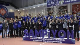 Erkekler Kupa Voley’de 29. şampiyon Halkbank