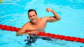Milli yüzücü Berkay Ömer Öğretir’den olimpiyat vizesi