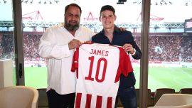 Olympiakos’ta James Rodriguez’in sözleşmesi feshedildi