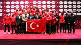 Serbest Güreş Milli Takımı Avrupa 3’üncüsü oldu