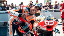 İspanyol motosikletçi Marc Marquez MotoGP Fransa Grand Prix’sinde pistlere dönüyor