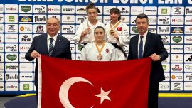 Genç judocular Avusturya’da 3 madalya kazandı