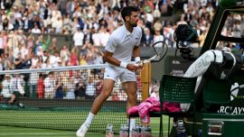 Wimbledon finalinde sinirlerine hakim olamayan Novak Djokovic’e para cezası