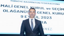 Badminton Federasyonunun yeni başkanı Ercan Yıldız oldu