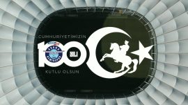 Adana Demirsporlu futbolculardan “Cumhuriyet valsi”