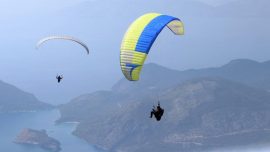 Babadağ’dan 200 bin yamaç paraşütü uçuş hedefi aşıldı