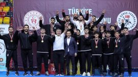 Grekoromen Güreş 1. Lig’de şampiyonluğa Beşiktaş ulaştı