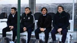 Vincenzo Montella Beşiktaş idmanını takip etti