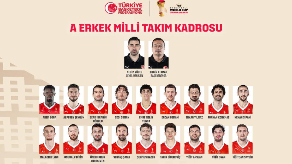 12 Dev Adam’ın Bosna Hersek ve İsviçre maçlarının aday kadrosu açıklandı